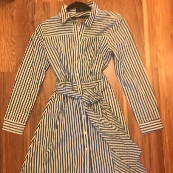JCrew Tie-waist shirtdress - Picture 4 of 6